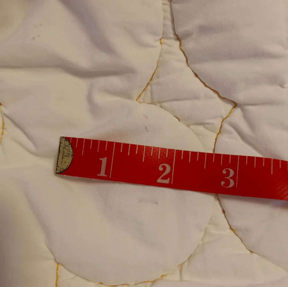 Urban Outfitters Daisy Puff  Quilted Single Standard Sham With Flower Design